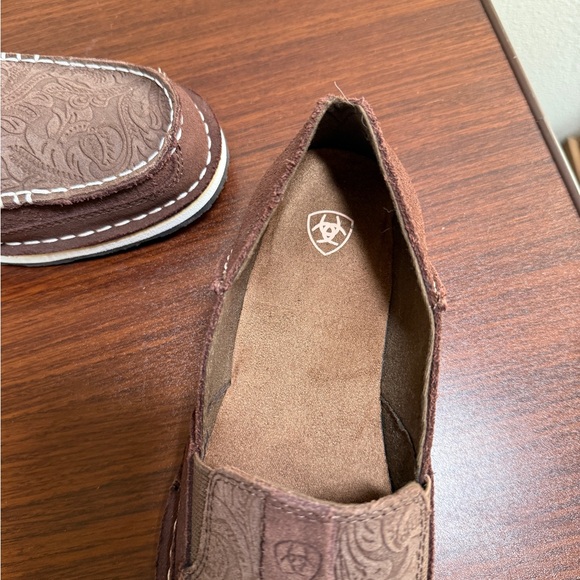 Ariat women’s Cruiser Brown Embossed Loafers size 8.5 - Picture 7 of 9